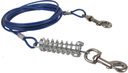 Active Canis Tie Out Cable with Spring 4,7 m