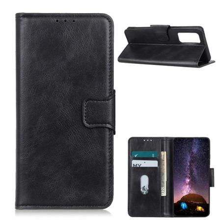 Oneplus 9 Pro - Läder Plånboksfodral - Svart Black Svart