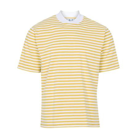 Barbour, T-shirt Żółty, Mężczyzna, Rozmiar: S