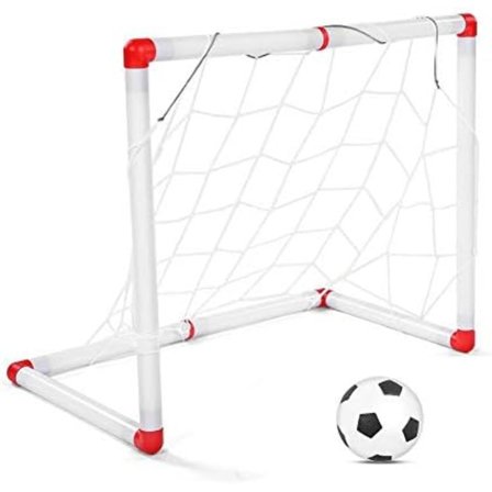 Mål och Mini Fotbollsmål Set Spel Leksak Förälder-Barn Interaktion Utomhus Se