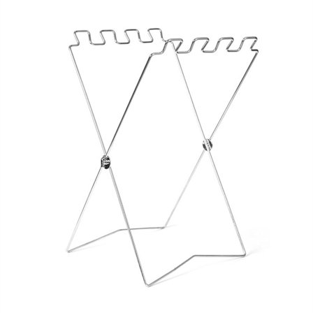 (Färg: Silver) Utomhus soptunnor Utomhus camping soptunna Cr