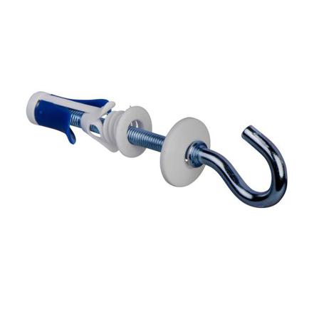 Schneider Electric 1241009 Plugg blå, 25-pakning M3 x 26 mm, Innfesting