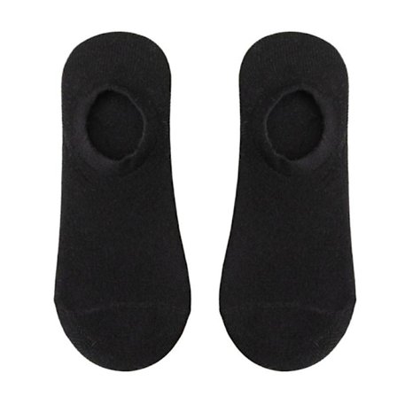 1 par usynlige sokker, hurtigtørrende, skridsikre, åndbare, komfortable, lavt skåret, tynde, med lav kant, damesokker til studerende