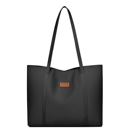 Enkel skulderveske Tote Bag SVART
