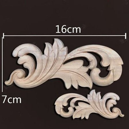 Puusta veistetyt käsityöt Puiset hahmot käsityöt 16X7CM