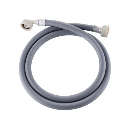 (Grå, 2m) 3/4 slange for vaskemaskin og oppvaskmaskin vanntilførsel