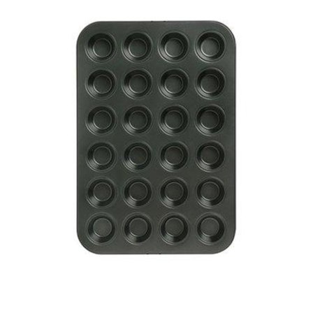 Mini muffinsplade (24 stk.) Bageform, Mini muffinsplade, Bageform med non-stick belægning
