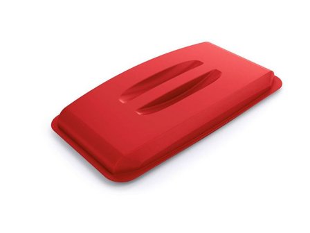 DURABLE Lock Durabin 60l röd - Lyreco - Städ och hygien - Avfallshantering och källsortering - Sortering och återvinning