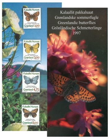 Grønland - Sommerfugle mappe