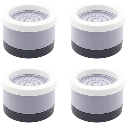 4 Sett Møbel Seng Forhøyere Kraftig Rund Seng Løftere Justerbar Høyde, for Bord Stoler Sofa Skap Ben Sofa