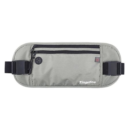 Outdoor Anti-theft Invisible Mobile Phone Pocket Sports Running Personal Bag Silver