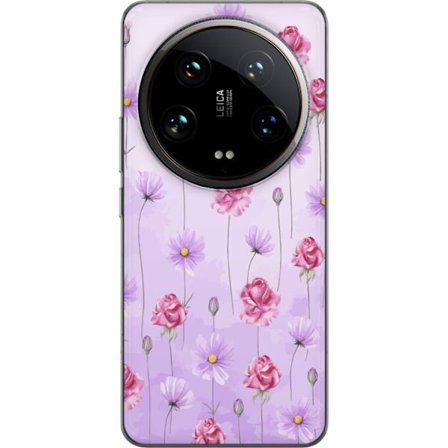 Kompatibel Mobilcover til Xiaomi 14 Ultra Petal Reverie Lilac Mist