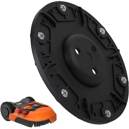 Ersättningsbladskiva, set, 6-blads spinner för WORX/Landxcape/Kress/Einhell robotgräsklippare