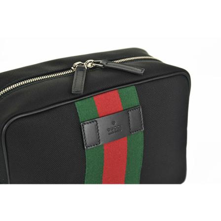 Gucci, Toilet Bags Zwart, Heren, Maat:ONE Size