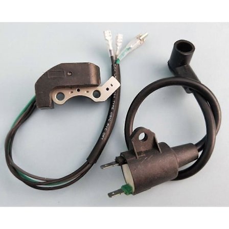 2 stk./sett ET950 ET650 IE45F TG950 med magneto tennspole tenner for TIGER Generator 450W 650W 800W 950W 1000W 2-takts