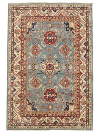Noué À La Main Kazak Fine Tapis 179X266 De Laine