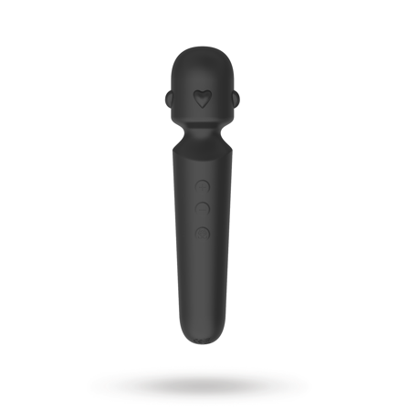 Sustainable Pleasure: Powerful Massager Wand Black - Sexleker Vuxen: Vibrator, dildo & massajestaver