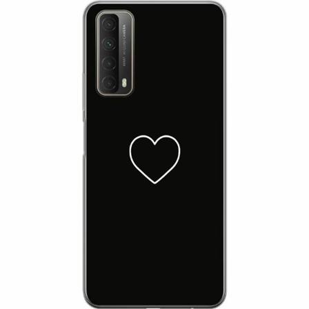 Huawei P Smart 2021 Genomskinligt Skal Hjärta