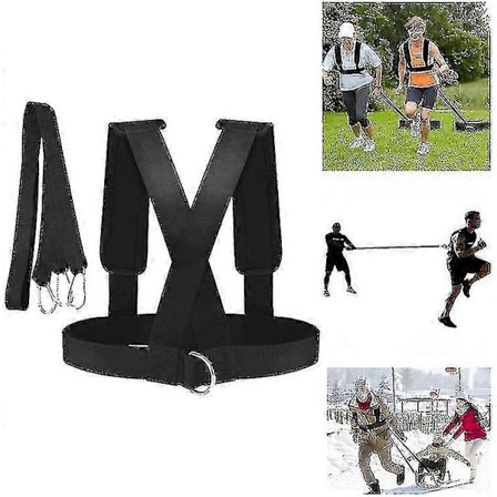 Modstandstræningssele Slæde Sele Hastighedsspændingsbælte Vægttræningssele Modstandstræningssele Slæde Sele Hastighedsspændingsbælte Vægttræning