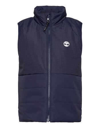 Puffer Jacket Sleeveless Fôret Vest Marineblå Timberland*Betinget Tilbud