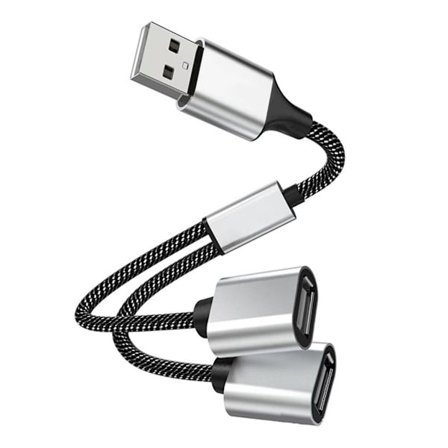 USB/Type C han til 2/3 USB hun kabeladapter USB OTG splitter ledningskonverter Multiple Hub til MacBook Pro