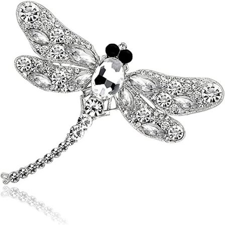 Eläinrintakoru, sudenkorentorintakoru, eläimen muotoiset kristallirintaneulat, R