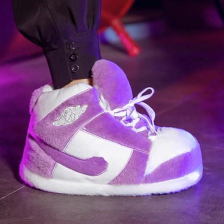 Vinter sjov aj kegle kokos bomuld hjemmesko sjove indendørs par hjem plys sko varm internet berømthed store bomuldssko