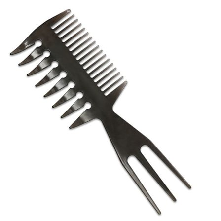 2 STK Retro Baghoved Styling Kam Bred Tand Tekstur Kam 1 1