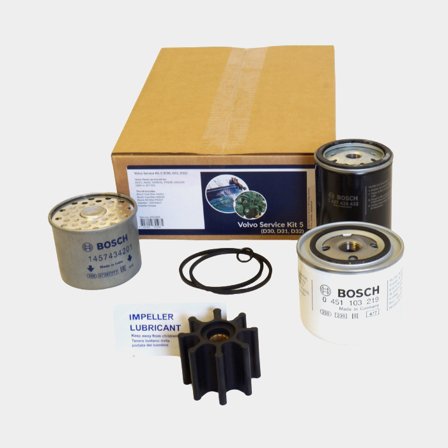 Kit de serviço 877201 para Volvo Penta D30, D31, D32