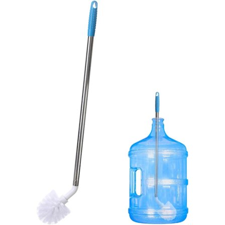 Pullopuhdistusharja pitkällä varrella, liukumattomalla otteella, 3 5 6 6,5 gallonan lasipulloille