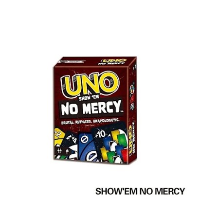 UNO Pelit No Mercy Perhe Hauska Viihde Lautapeli Hauska Pelikortit