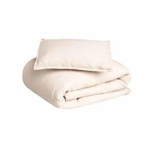 garbo&friends 100 x 130cm Cream Eggshell Muslin Junior Bed Set One Size - Bedding - One size - Beige