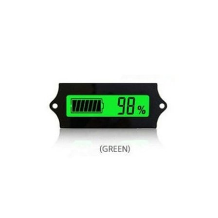 12v/24v/36v/48v Batteri Batterikapacitetsindikator Lcd Multifunktionel Lithium-ion Batterikapacitetsniveauindikator Voltmeter [FW]