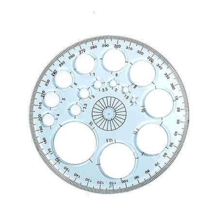 Monitoiminen Geometrinen Viivoitin, Geometrinen Piirustusmalli, Mittausväline Kouluun, Toimistoon, Arkkitehtuurivarusteisiin