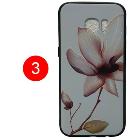 Samsung Galaxy S7 - Skyddande Blomsterskal