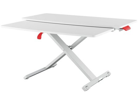 LEITZ Skrivbordsställ Ergo Cosy tang.bo - Lyreco - Kontorsmöbler och inredning - Bord och hurtsar - Skrivbord - Höj/sänkbar