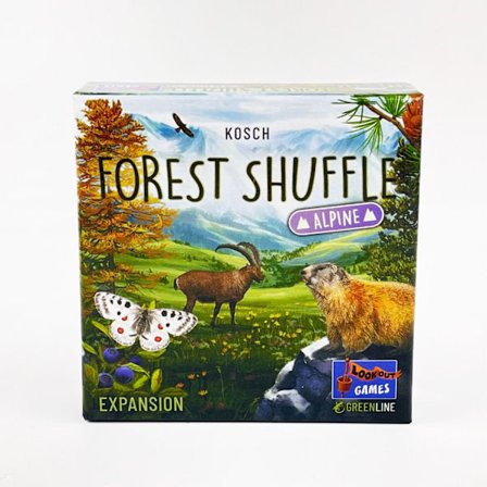 Forest Shuffle -korttipeli - älykäs strategiapeli, hauska perhepeli lapsille ja aikuisille, 2-5 pelaajaa, 60 minuuttia