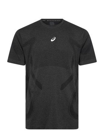 Asics Road Seamless Ss Top - Black - L