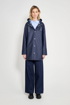 Stockholm Lightweight Raincoat Navy