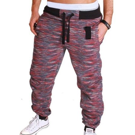 Menneshorts med elastisk midje og snor Wine Red 3XL