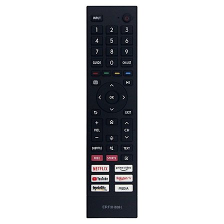 Fjernkontroll erstatning ERF3H80H For Hisense TV