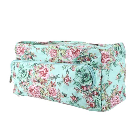 Stickning Väska Quadrate Grön Mönster Mönster Organizer Lätt DIY Virkning Tillbehör för Nybörjare Vävare