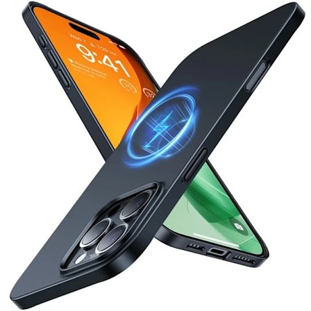 TORRAS Mobilskal till iPhone 15 Magsafe Shockproof - Svart