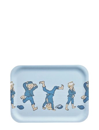Emil i Lönneberga Tray 27X20Cm Emil Blue - Blue - 27X20CM