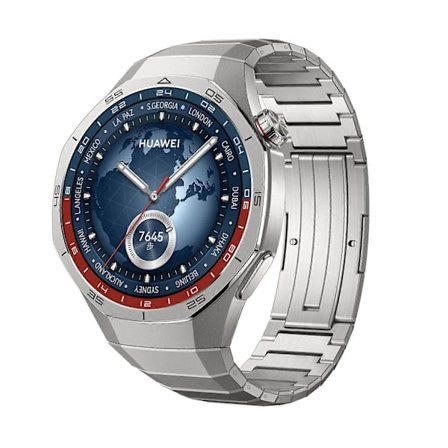 Vikbart Spänne Titanarmband för Huawei Watch GT 5 Pro 46mm (FMY) Mars Titanium