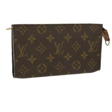 Louis Vuitton Vintage, Pre-owned Canvas pouches Bruin, Dames, Maat:ONE Size,leer
