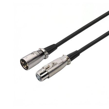 MONACOR XLR Cable Signalkabel - Schwarz