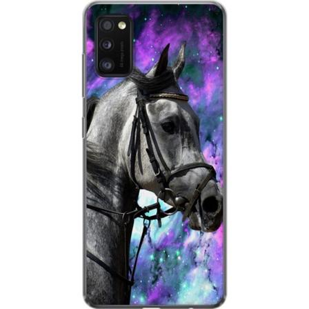 Samsung Galaxy A41 Läpinäkyvä kuori Hevonen