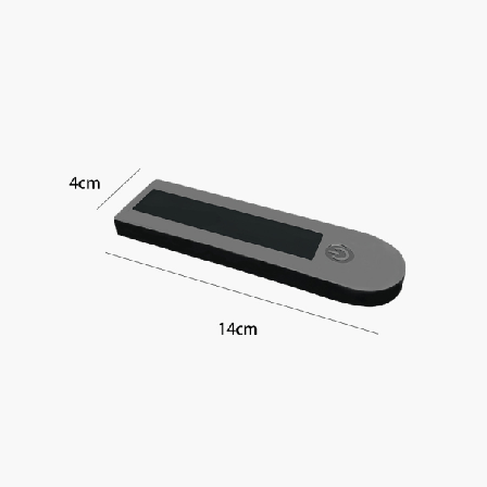 Skyddsskal Dashboard Cover Nr 9 Scooter G30 Max Svart