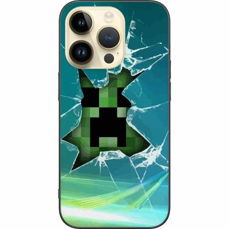 Apple Iphone 14 Pro Svart Skal Minecraft